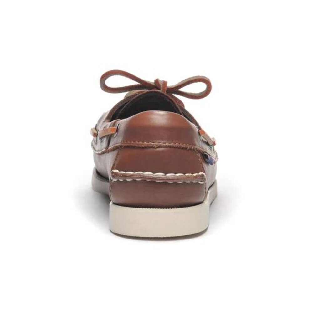 Sebago Brown Portland Boat Shoes NWT Never Used Size 7 - Picture 4 of 8